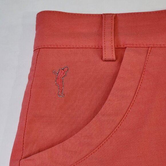 Golfino Golf Skort Womens 6 Coral Stretch Performance Brief Active Outdoor Bold - Picture 5 of 11